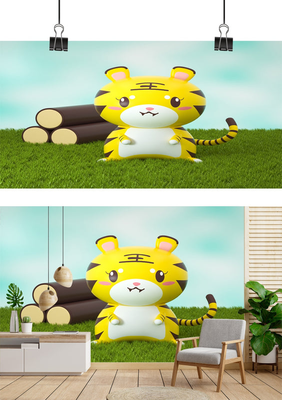 Adorable D Tiger Cub Wallpaper