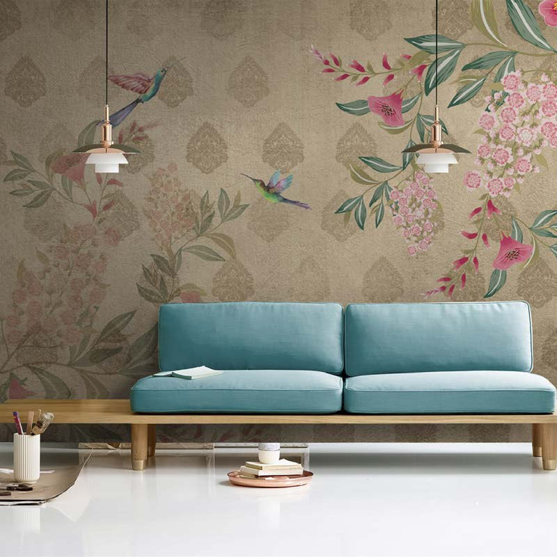 Serene Hummingbird Garden Escape
