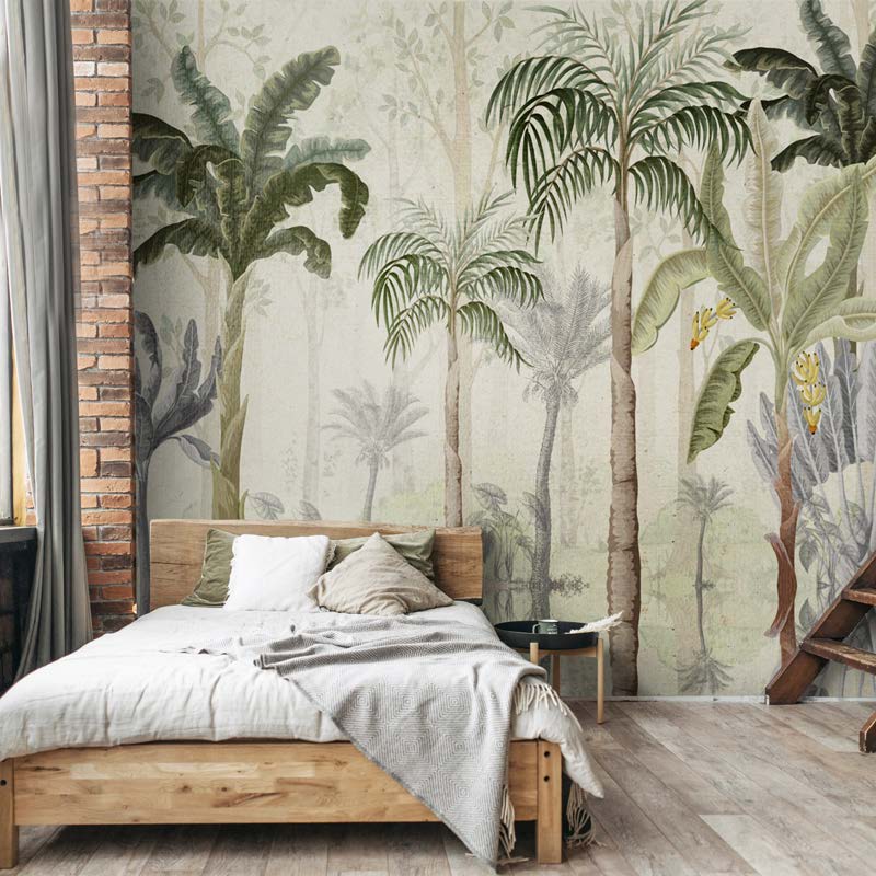 Serene Tropical Paradise Wallpaper Mural