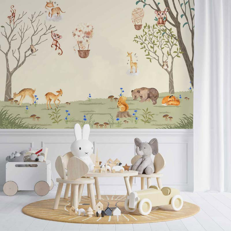 Whispering Woods Nursery Wallpaper
