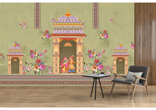 Traditional and Indian Wallpaper Ideas for Elegant Spaces