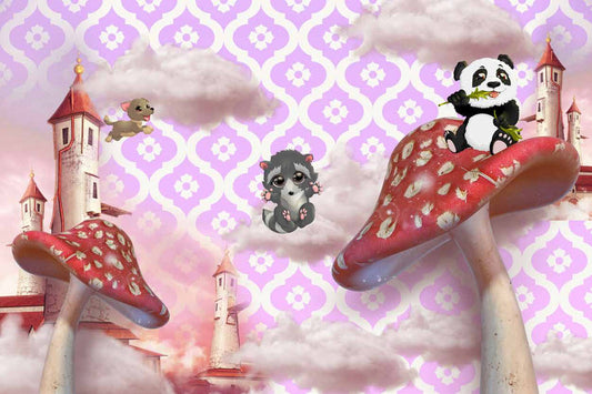Cloud Kingdom Critters Wallpaper