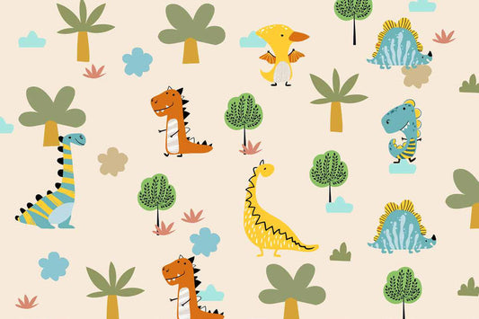 Dino Jungle Adventure Wallpaper