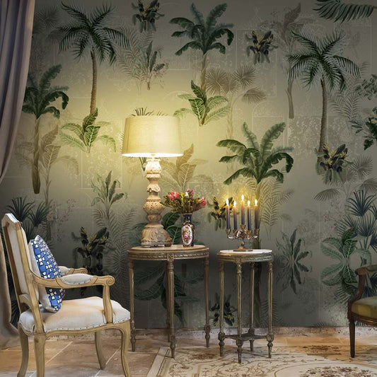 Enchanted Palm Grove Wallpaper