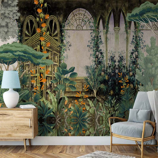 Enchanting Secret Garden Wallpaper Mural