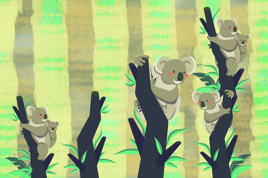 Koala Family Treetop Fun