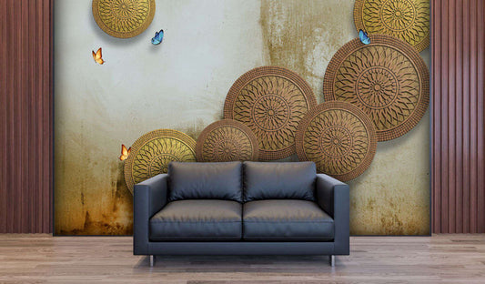 Mandala Dreamscape with Butterflies