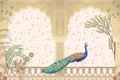 Peacock Palace Archway Serenity