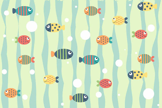 Playful Fish Underwater Paradise