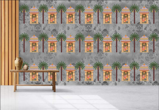 Rajasthani Romance Wallpaper Mural