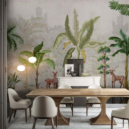 Serene Jungle Paradise Wallpaper Mural