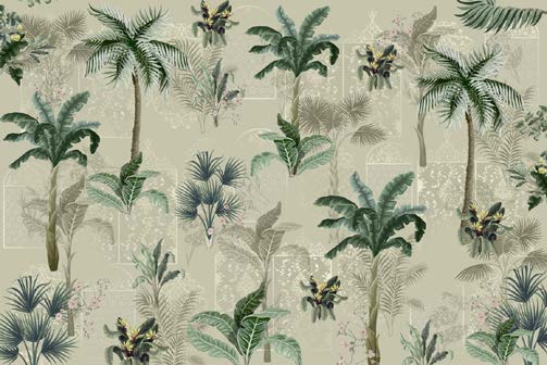 Serene Tropical Garden Paradise