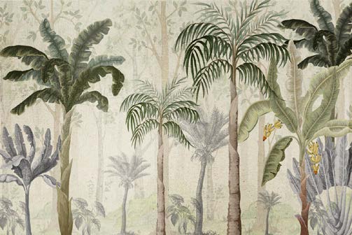 Serene Tropical Haven Wallpaper Mural