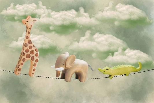 Sky High Safari Wooden Animal Friends