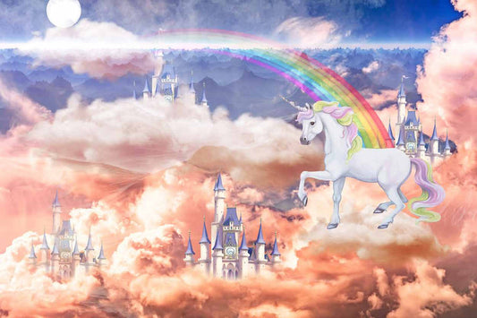 Unicorn Rainbow Castles Dreamland