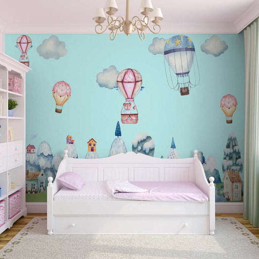 Whimsical Hot Air Balloon Wonderland