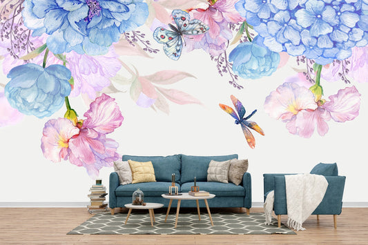 Whimsical Watercolor Floral Dream