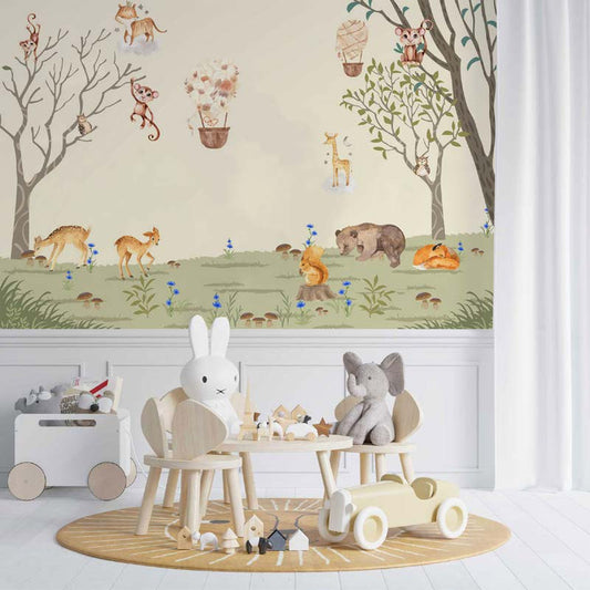 Whispering Woods Nursery Wallpaper